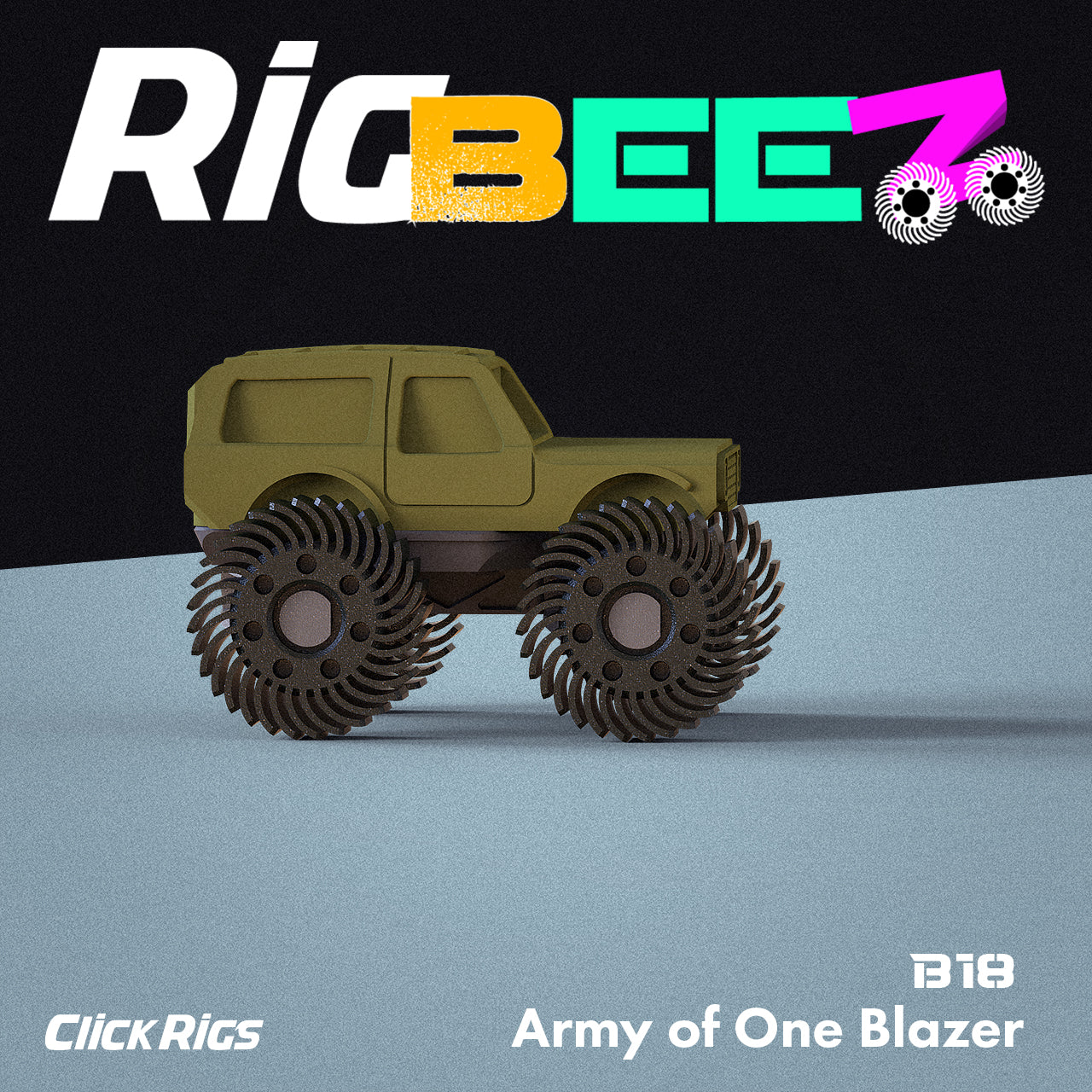 B18 - RigBeez Army of One Blazer