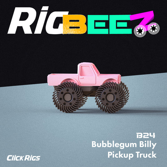 B24 - Bubblegum Billy Pickup Truck