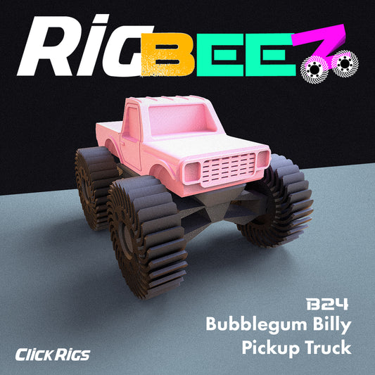 B24 - Bubblegum Billy Pickup Truck